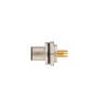 Connecteur mâle M12, 4 pol., codage D IP67, 4A, non-blindé